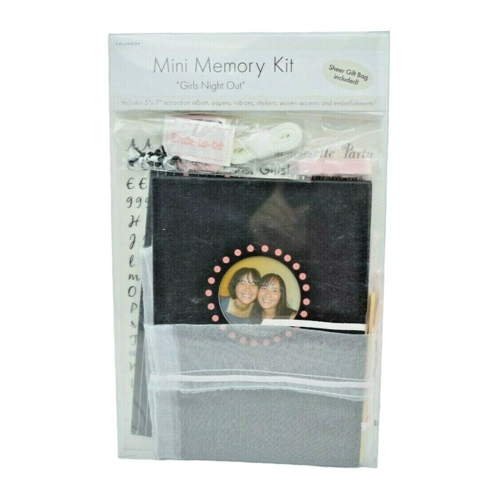 Colorbok Mini Memory Kit Girls Night Out 5x7 Bachelorette Scrapbook Album